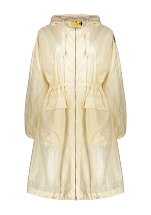 Parajumpers hooded gathered coat - Yellow