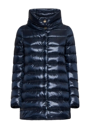Herno Amelia quilted high-neck coat - Blue
