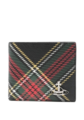 Vivienne Westwood tartan-plaid cardholder - Green