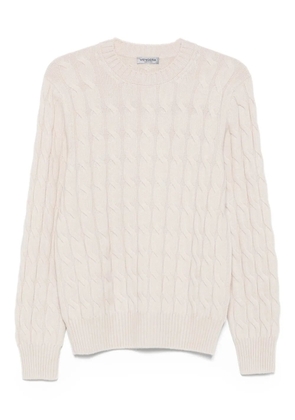 Vengera cable-knit sweater - Neutrals