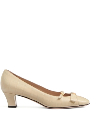 Valentino Garavani 45mm Bowow Décolleté pumps - Neutrals