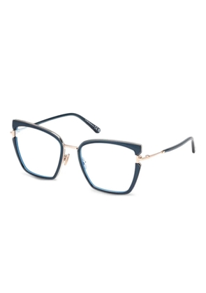 TOM FORD Eyewear metal-frame glasses - Blue