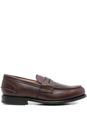 Church's Pembrey penny leather loafers - Brown