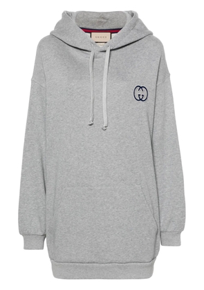 Gucci Interlocking G cotton hoodie - Grey
