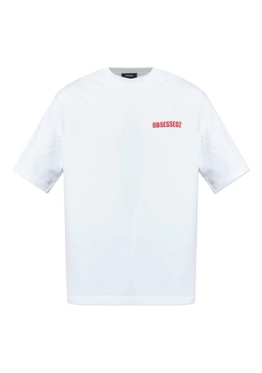 DSQUARED2 logo-print T-shirt - White