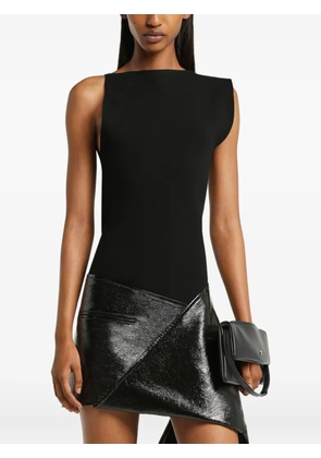 Courrèges oblique interlock top - Black