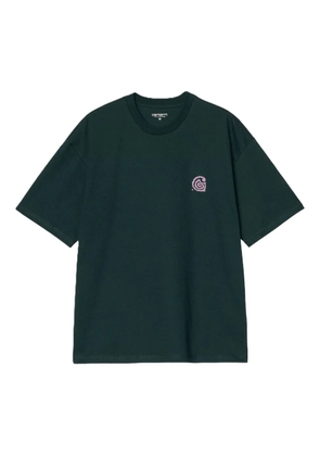 Carhartt WIP Helix swirl-logo T-shirt - Green