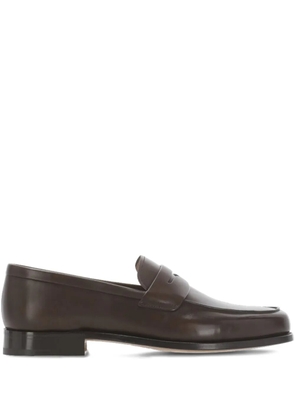 Church's leather penny loafers - Brown