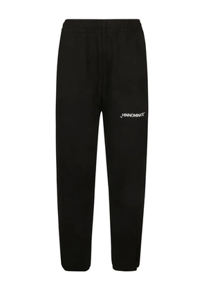 HINNOMINATE cotton logo track pants - Black