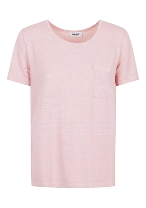 base patch-pocket T-shirt - Pink