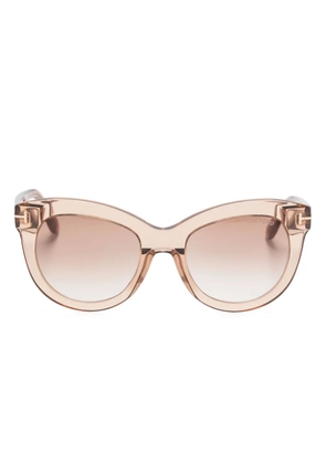 TOM FORD Eyewear Odette sunglasses - Brown