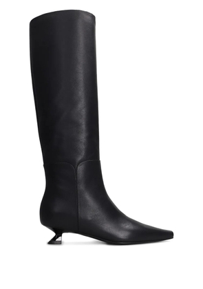 3juin pointed-toe knee-high boots - Black
