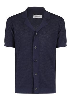 Kangra knitted shirt - Blue