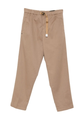 White Sand belted pocket trousers - Neutrals