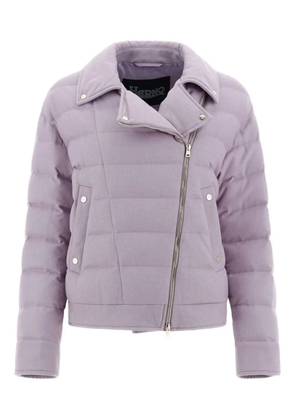 Herno zip padded jacket - Purple