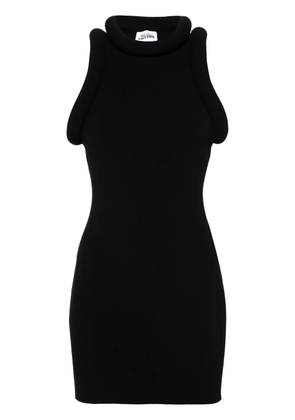 Jean Paul Gaultier jersey mini dress - Black