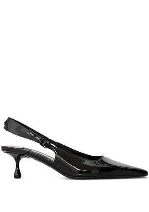 Jimmy Choo 50mm Amel slingback pumps - Black