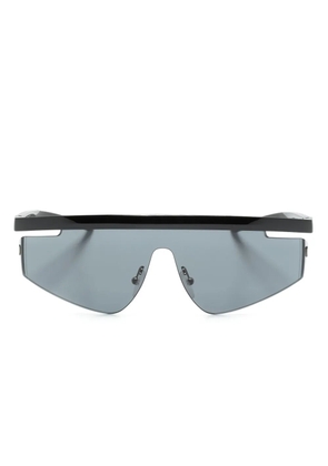 SCUDERIA FERRARI wraparound-frame sunglasses - Black