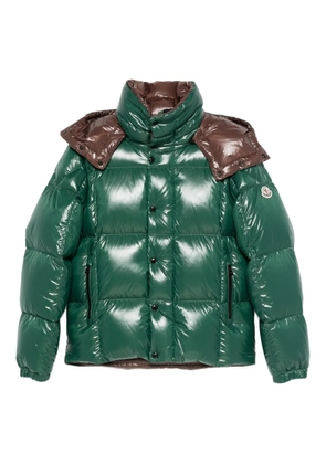 Moncler Parana hooded quilted jacket - Green