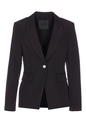 LIU JO single-breasted blazer - Black