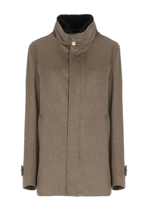 Herno cashmere coat - Brown