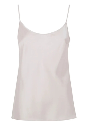 D.Exterior satin top - White