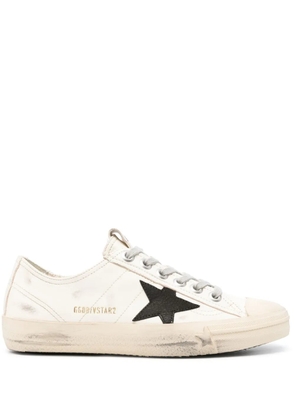 Golden Goose V-Star leather sneakers - White