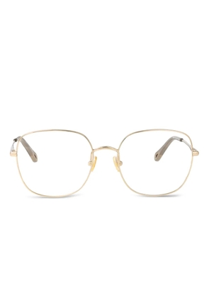 Chloé Eyewear metal geometric glasses - Gold