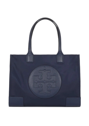 Tory Burch large Ella Patent logo-embossed tote bag - Blue