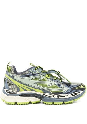 Off-White lace-up mesh sneakers - Grey