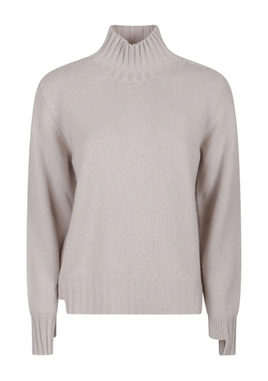 Canessa high-neck cashmere sweater - Grey