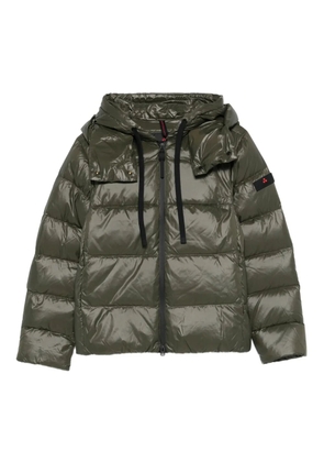 Peuterey hooded padded coat - Green
