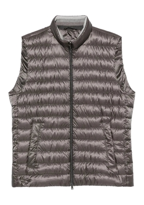 Herno quilted sleeveless vest - Grey