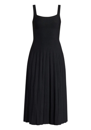 STAUD Ellison knitted midi dress - Black