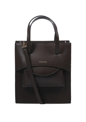 HIDESINS Flap J tote bag - Brown