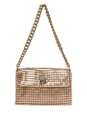 Kurt Geiger London small Party Flower chain shoulder bag - Gold