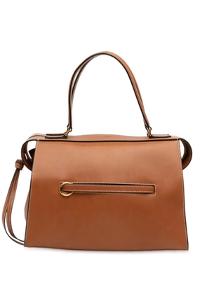 Celine Pre-Owned 2014 Small Smooth Calfskin Ring handbag - Brown