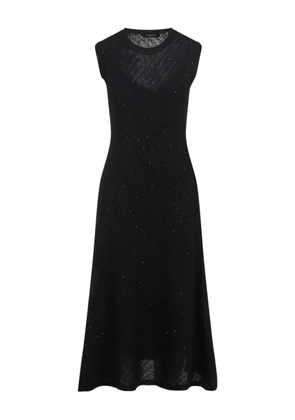 Fabiana Filippi sparkle-embellished sleeveless dress - 825 NERO