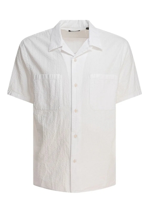 Vince textured pocket shirt - White
