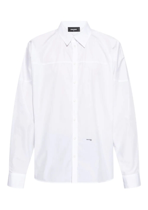 DSQUARED2 panelled shirt - White