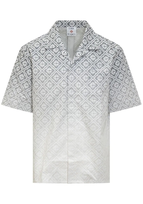 Casablanca monogram-print shirt - Grey