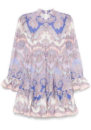 ZIMMERMANN Maxine mini dress - Purple
