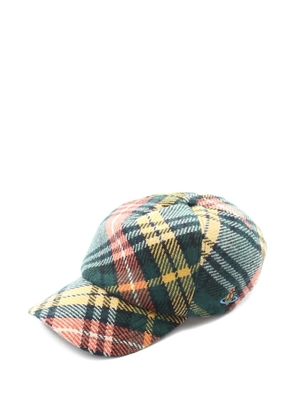 Vivienne Westwood Pre-Owned 2020s check baseball cap - Green