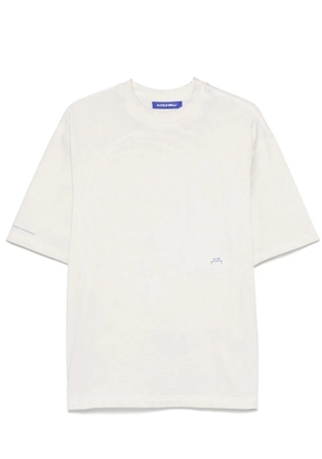 A-COLD-WALL* logo-print T-shirt - Neutrals