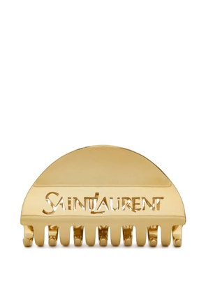 Saint Laurent claw hair clip - Gold