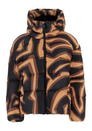 PUCCI hooded patterned jacket - Black