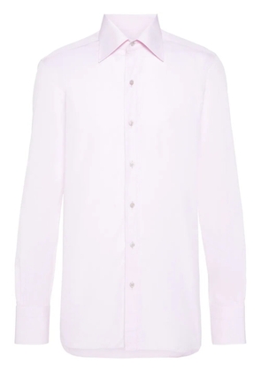 TOM FORD long-sleeve poplin shirt - Pink