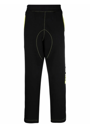 Moschino logo-print track pants - Black
