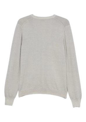 Gran Sasso v-neck buttoned cardigan - Grey