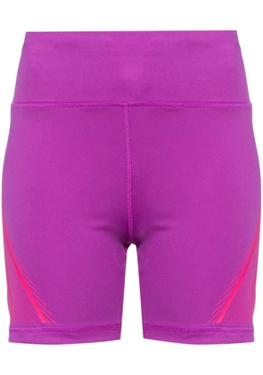 adidas by Stella McCartney graphic-print running shorts - Purple